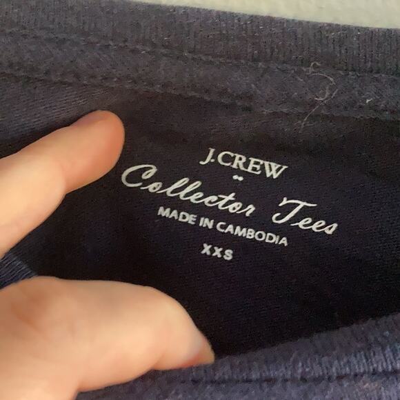 J. CREW NWT Collectors Hopeless Romantic Graphic Lover New Romantics T Swift Tee - Picture 4 of 7